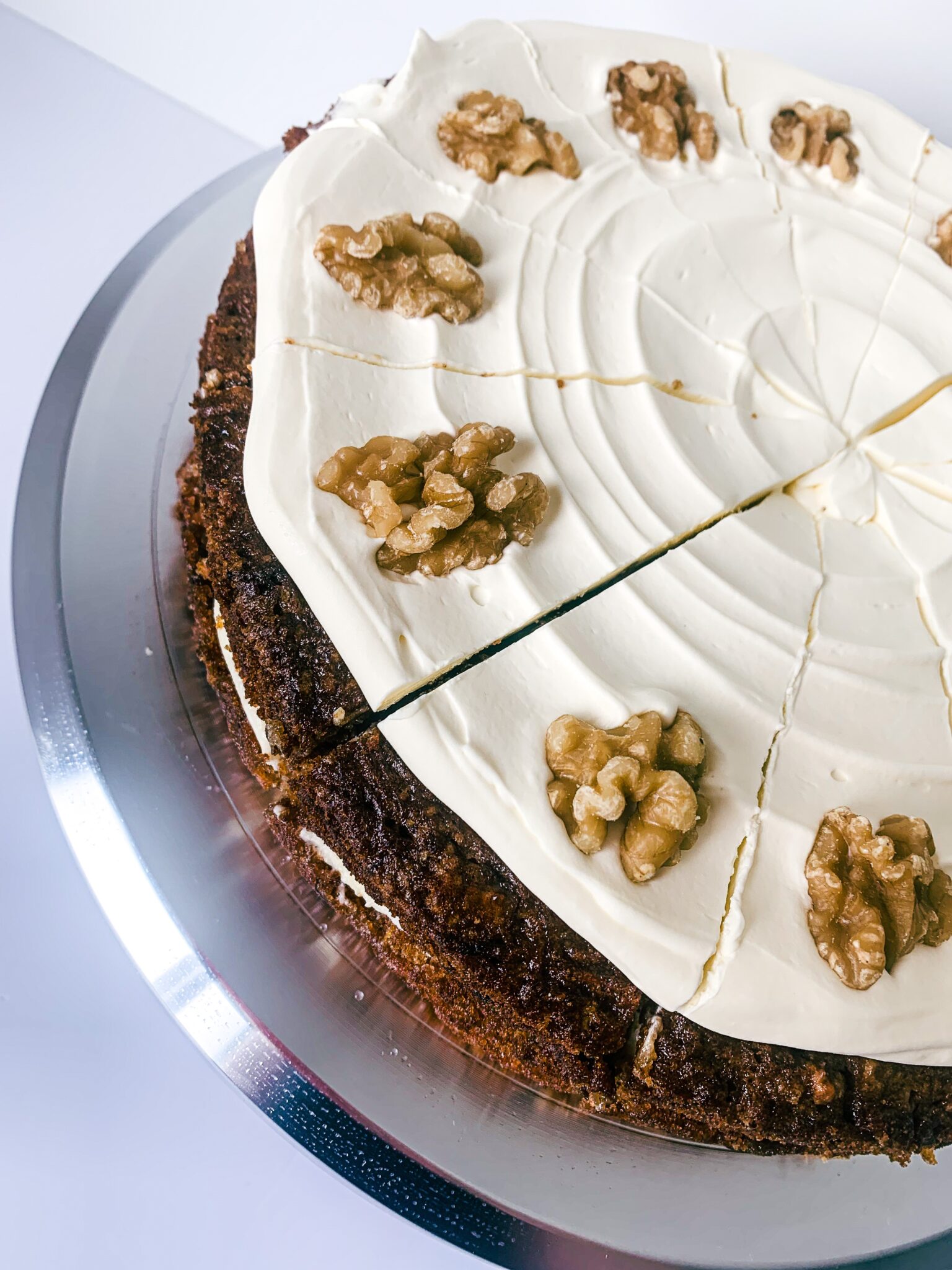 Carrotcake Met Roomkaas Topping Mierzoet Home Bakery